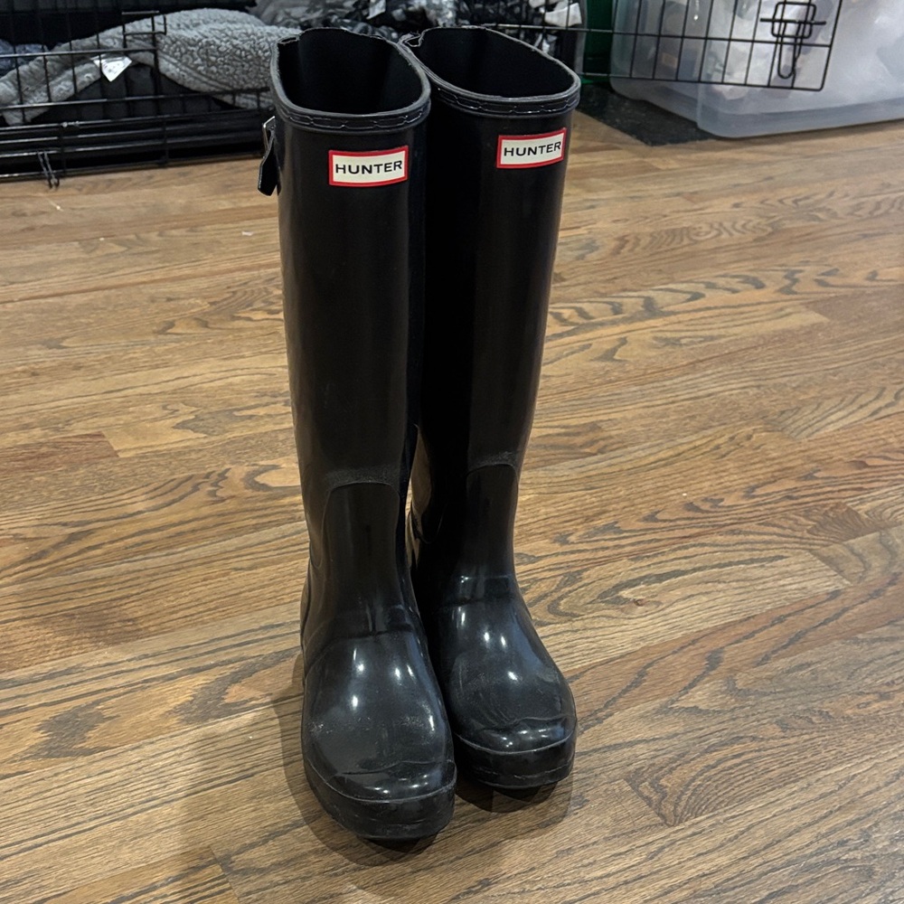 Hunter Classic Black Tall Boots